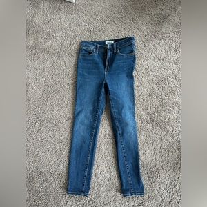 Madewell 10" High rise skinny Jean size 27P